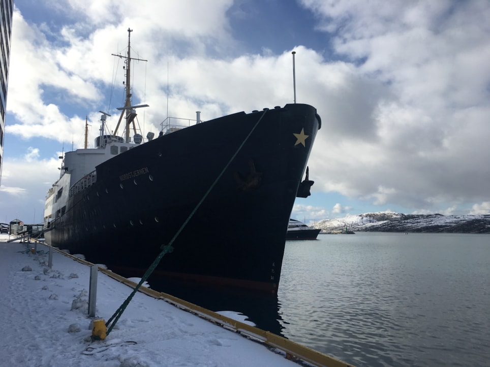 MS «Nordstjernen» til kai i Bodø